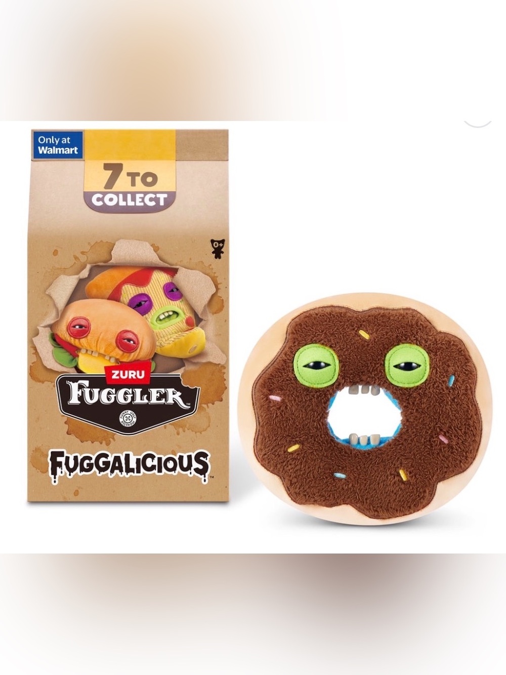 Zuru Fuggler Confirmed Donut “Dernut” NWT. Collectable.
